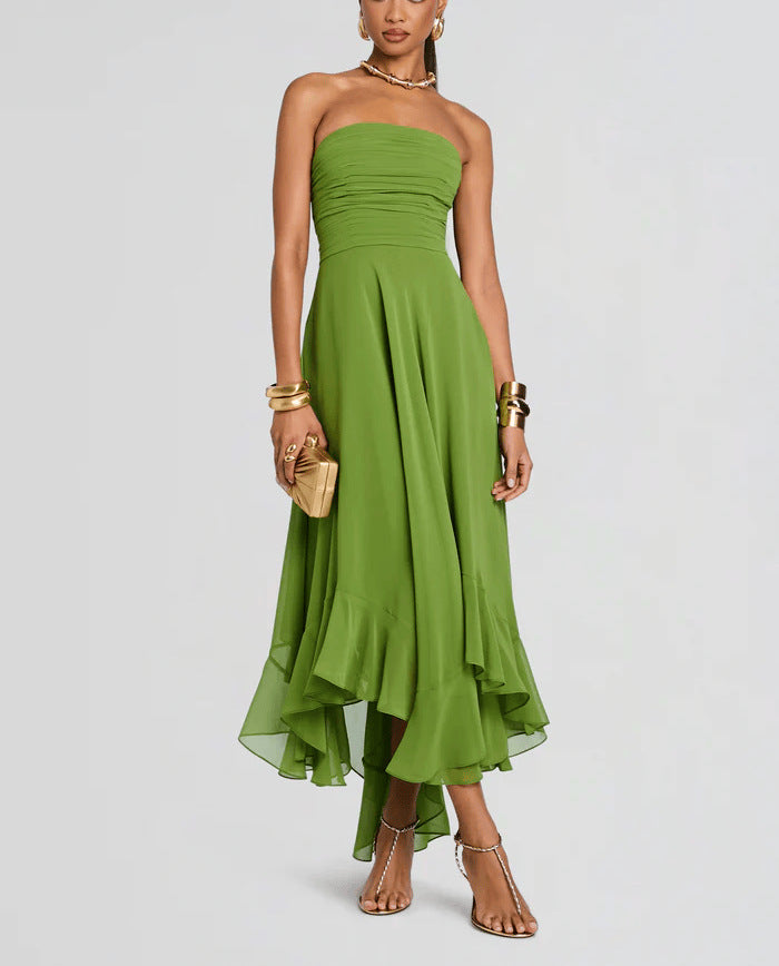 Asymmetric Maxi Dress