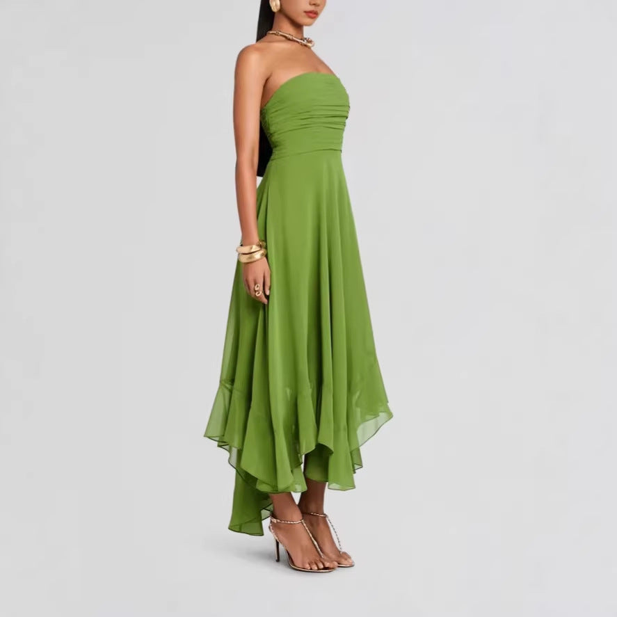 Asymmetric Maxi Dress