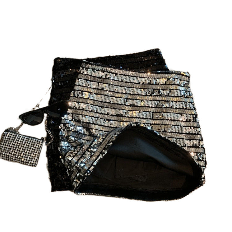 Sequin skirt