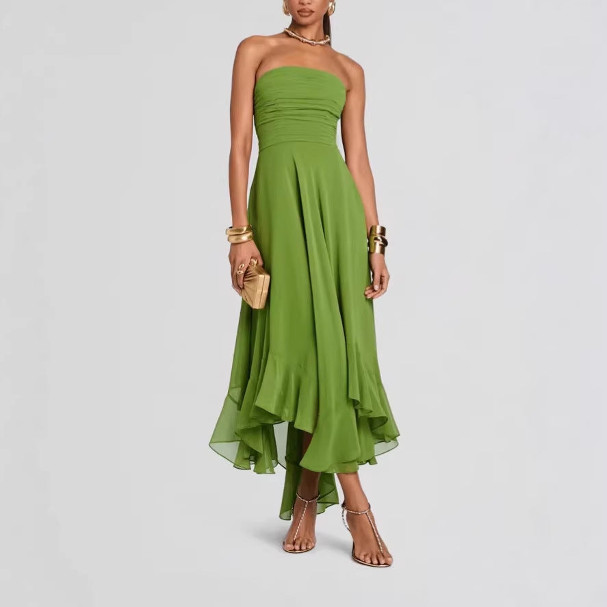 Asymmetric Maxi Dress