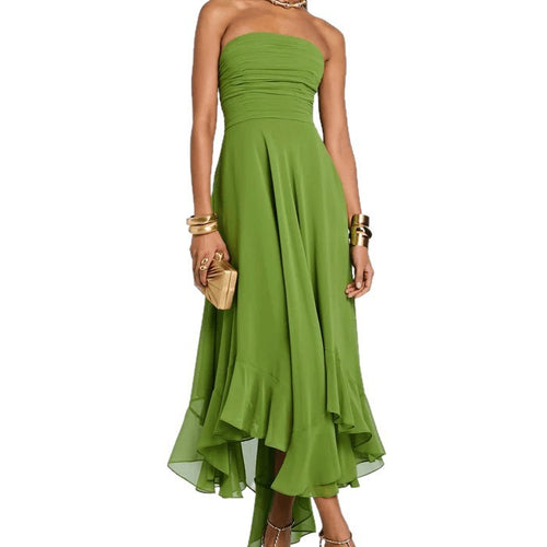 Asymmetric Maxi Dress